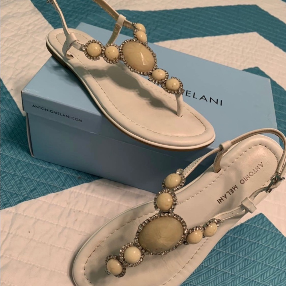 Antonio Melani Sabina jeweled sandal 7